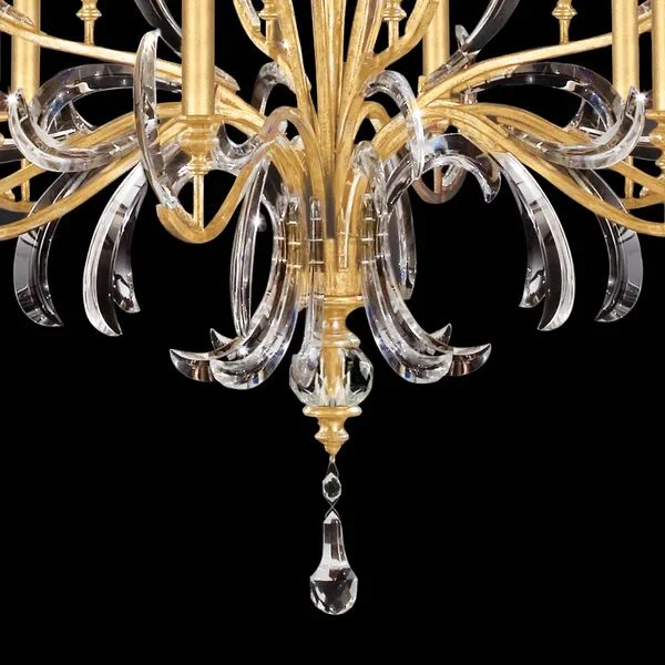 Alice Candle Round 3-Tier Chandelier 58" - Image 4