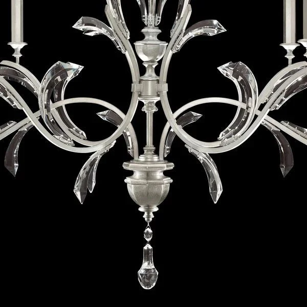 Alice Candle Oblong Chandelier 74" - Image 8