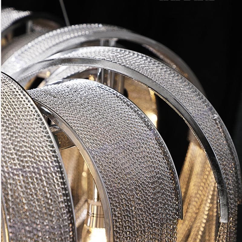 Alisa Luxury Aluminum Chain Tassel Chandelier - Image 3