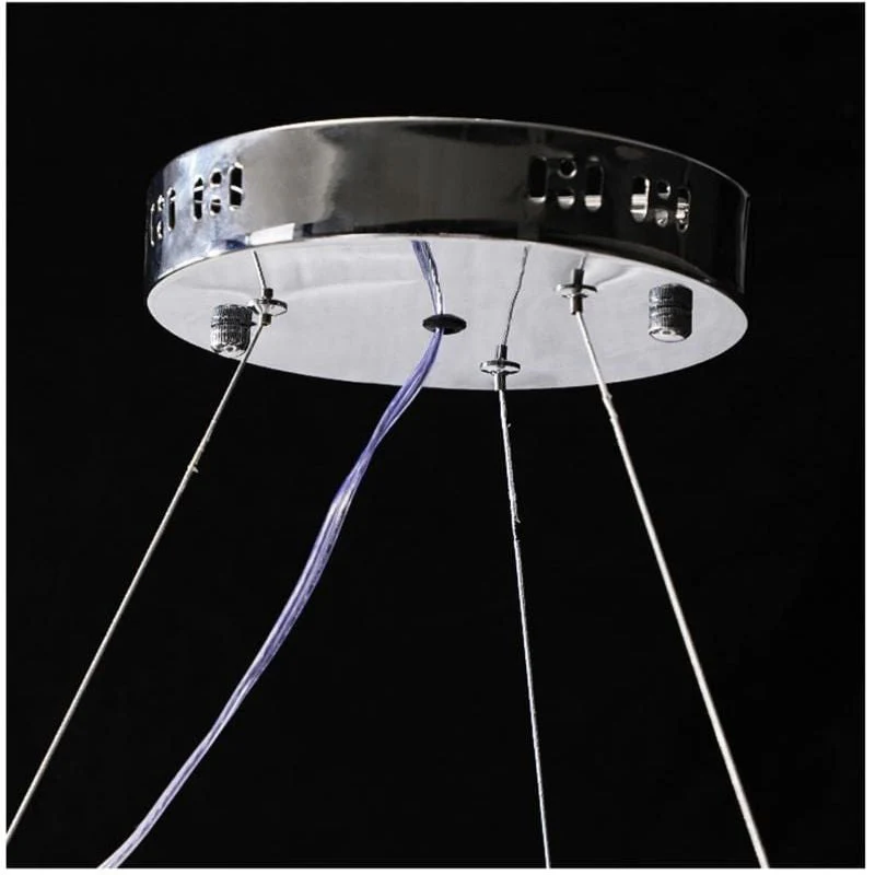 Alisa Luxury Aluminum Chain Tassel Chandelier - Image 8