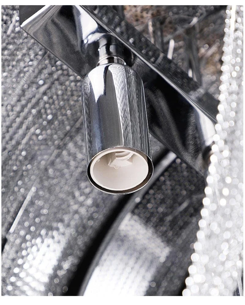 Alisa Luxury Hardware Aluminum Chain Tassel Floor Lamp - Image 4