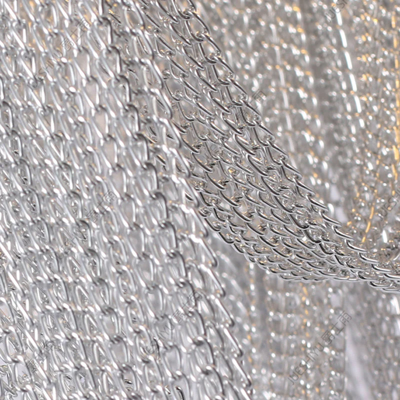 Sophian Aluminum Chain Tassel Round Chandelier - Image 11