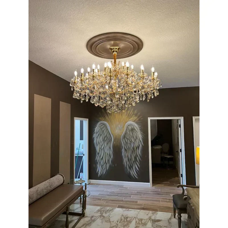 Allumage Extra Wide Classic Crystal Chandelier - Image 14