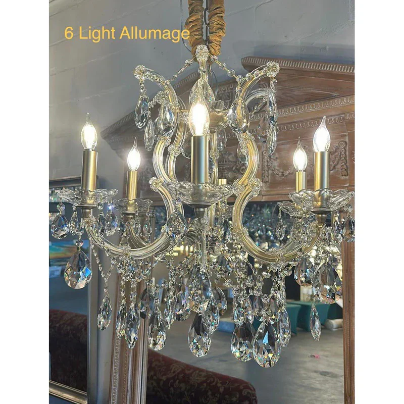 Allumage Extra Wide Classic Crystal Chandelier - Image 15
