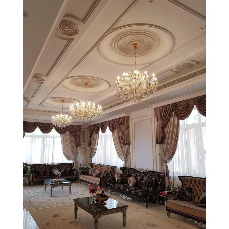 Allumage Extra Wide Classic Crystal Chandelier - Image 16