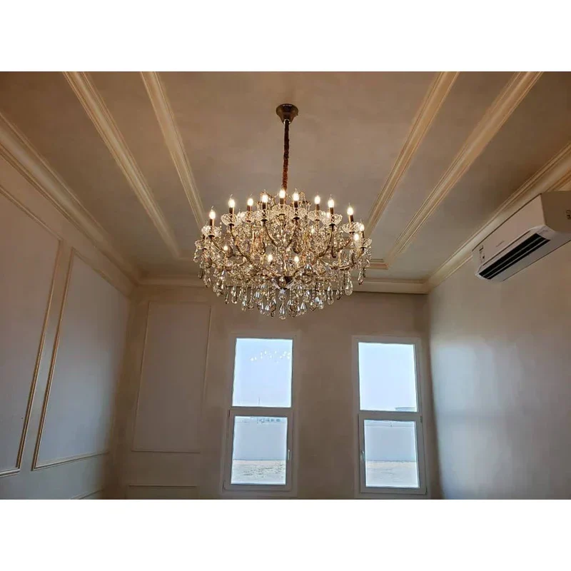 Allumage Extra Wide Classic Crystal Chandelier - Image 2