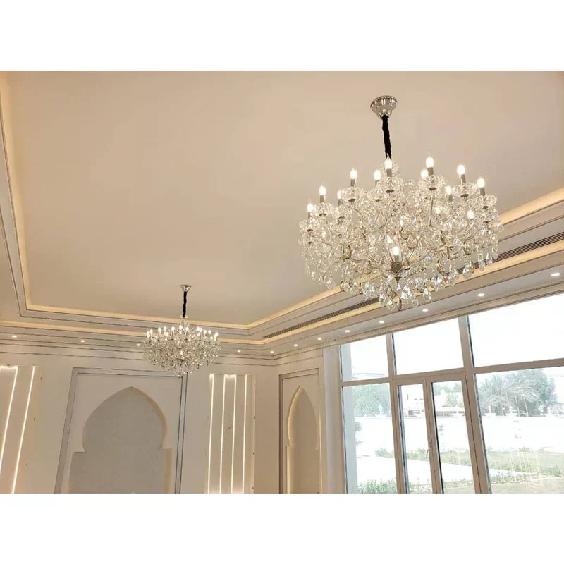 Allumage Extra Wide Classic Crystal Chandelier - Image 21