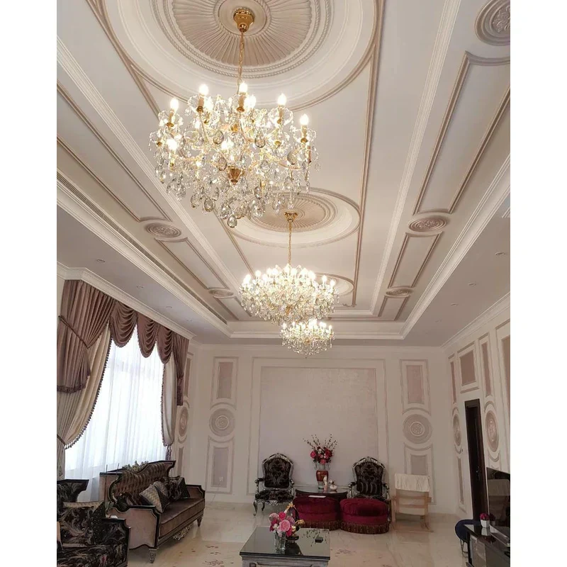 Allumage Extra Wide Classic Crystal Chandelier - Image 4