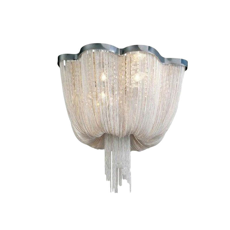 Aluminum Tassel Ceiling Light Post-Modern Chandelier Chain Light - Image 7