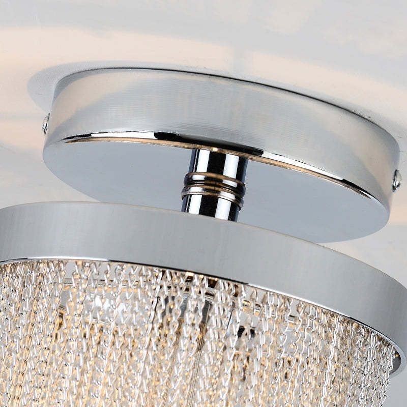 Aluminum Tassel Flushmount for House - Image 6
