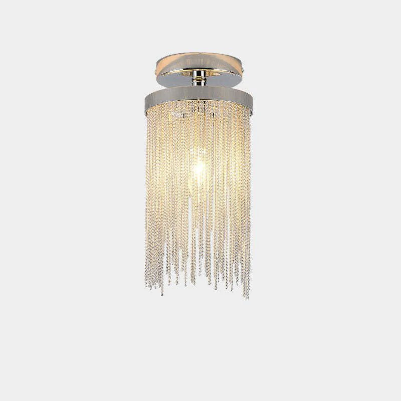Aluminum Tassel Flushmount for House - Image 8