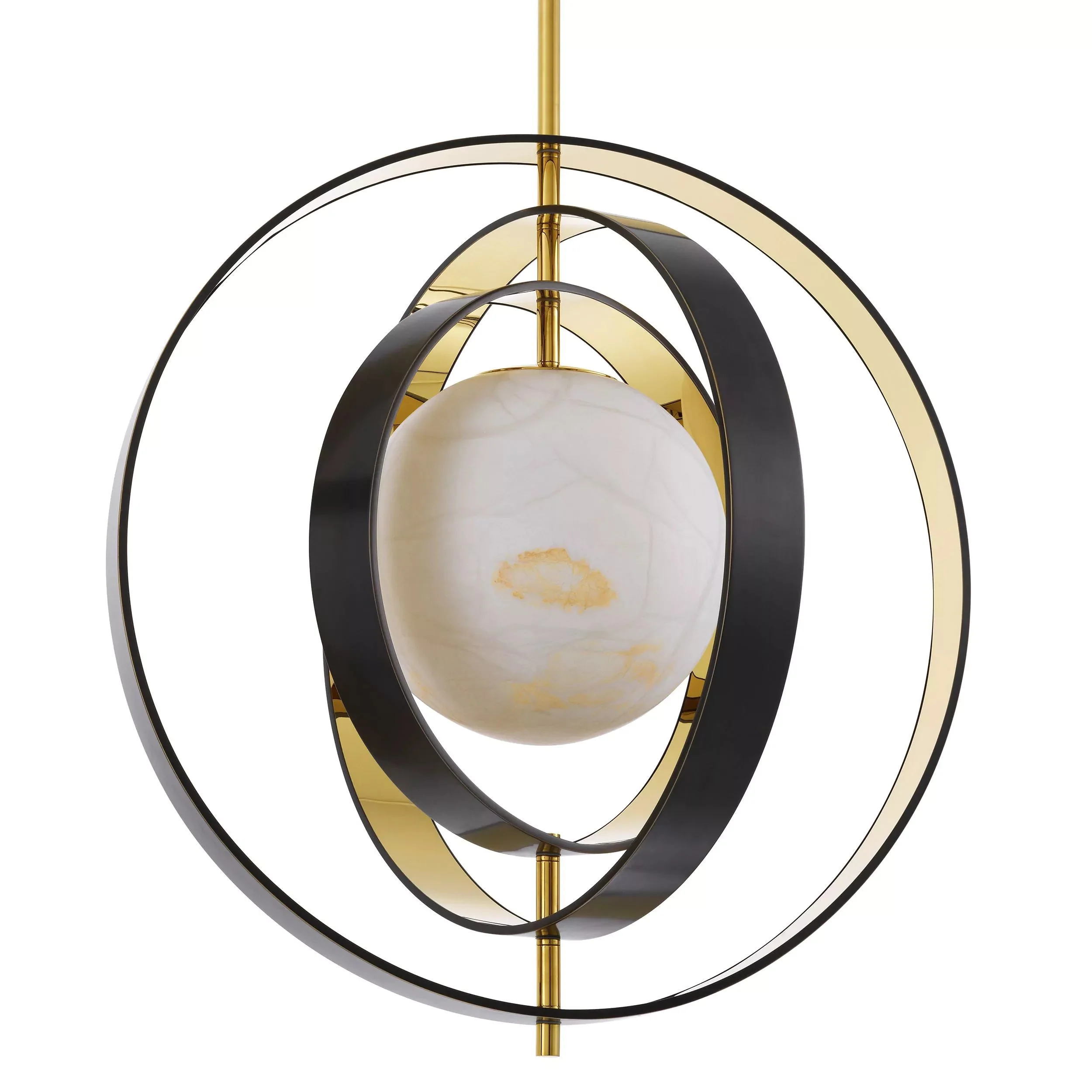 Ambrose Modern Alabaster Pendant Chandelier - Image 2