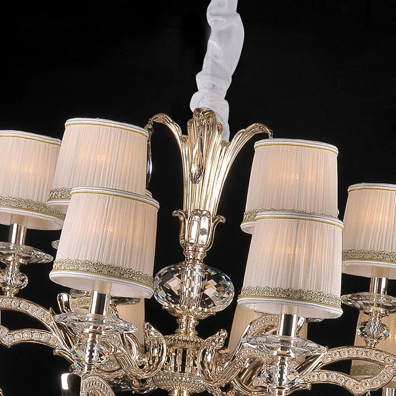 Maria Crystal Classic Chandelier 44" 18 Lights - Image 3