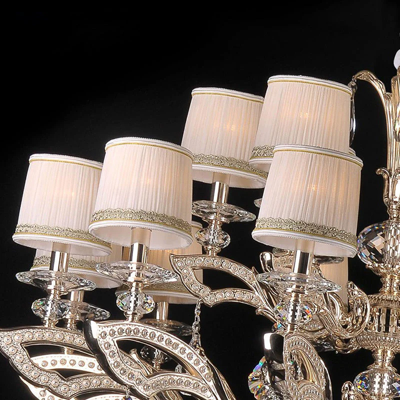 Maria Crystal Classic Chandelier 44" 18 Lights - Image 4
