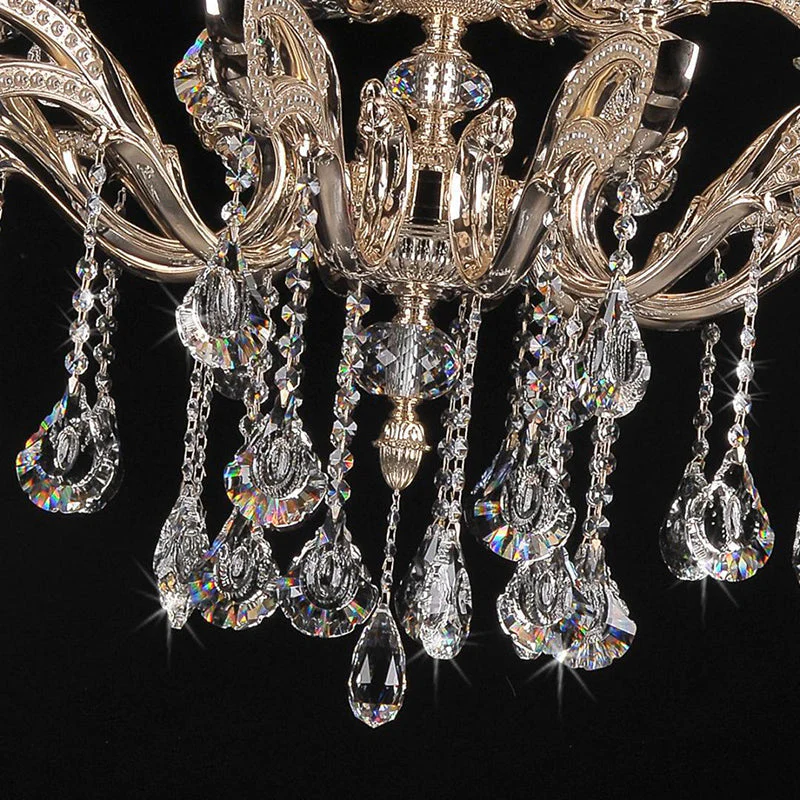 Maria Crystal Classic Chandelier 44" 18 Lights - Image 5
