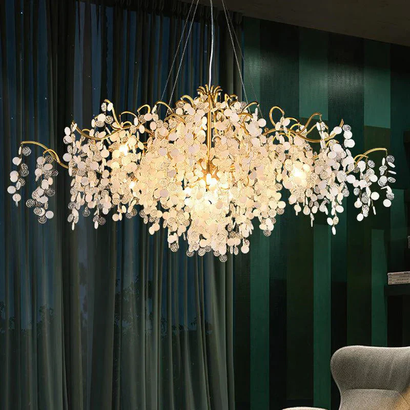 American Creative Modern Branch Chandelier Oval - Image 2