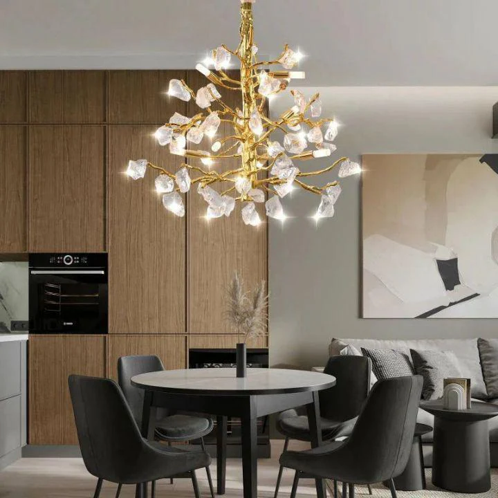 Amos Glass Branch Chandelier - Image 2