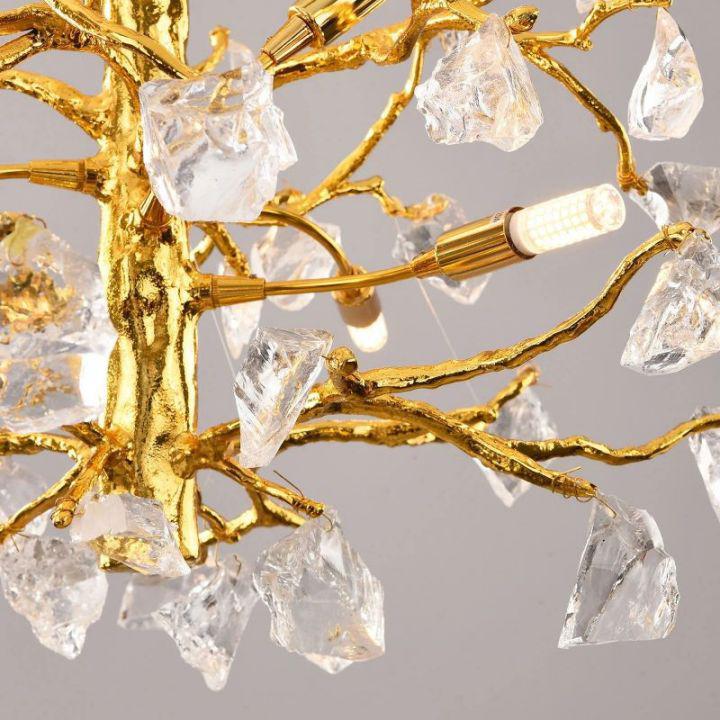 Amos Glass Branch Chandelier - Image 6