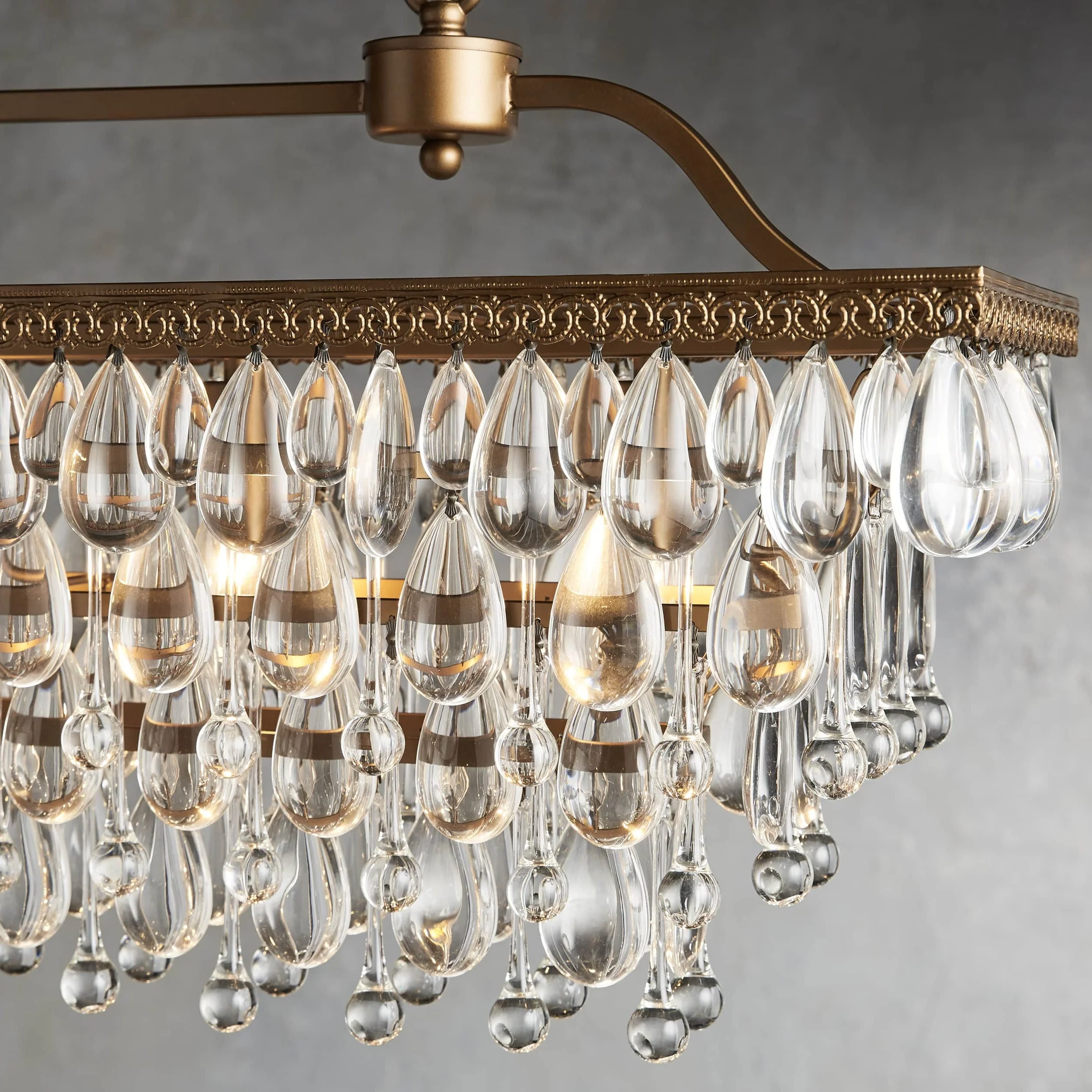 Anabella Rectangular Chandelier - Image 3