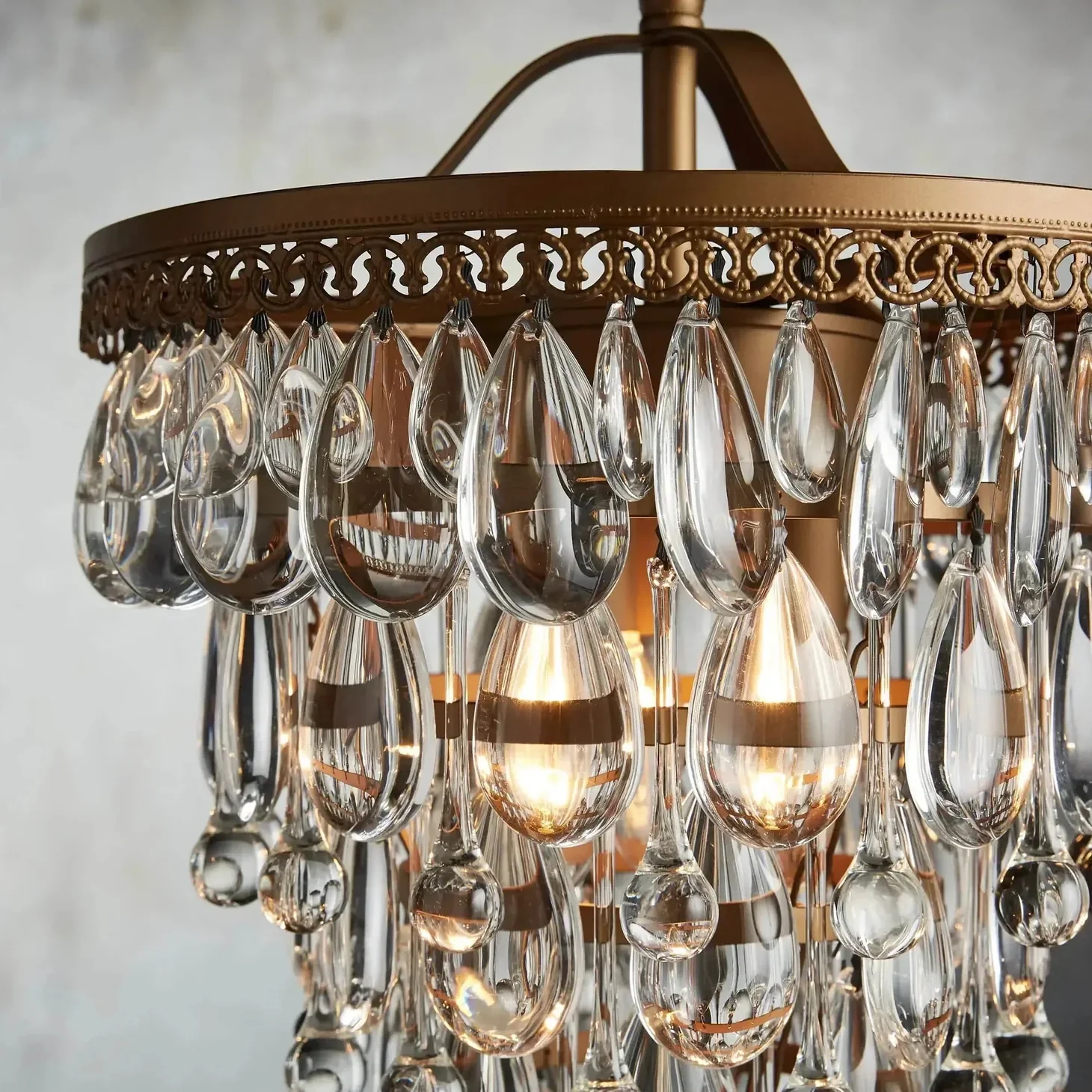 Anabella Round Chandelier 17" 23" - Image 3