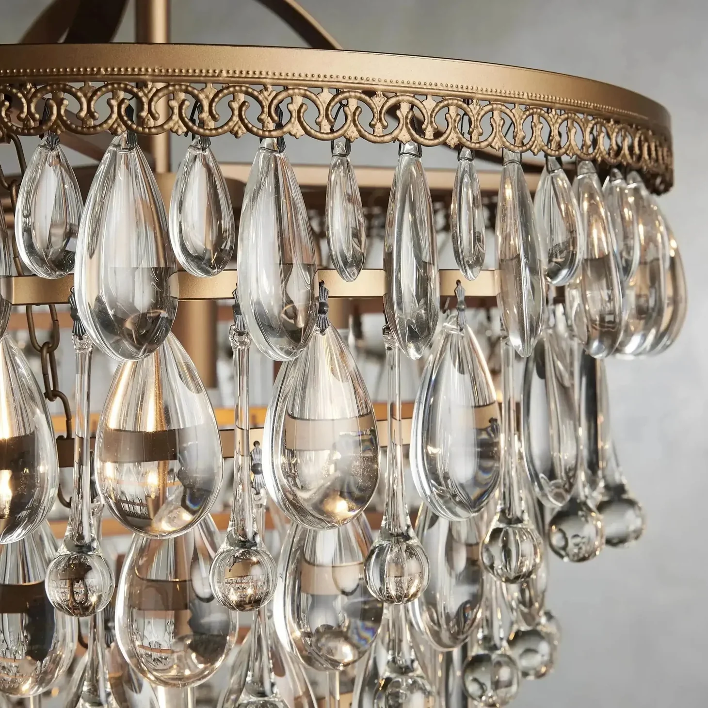 Anabella Round Chandelier 17" 23" - Image 4