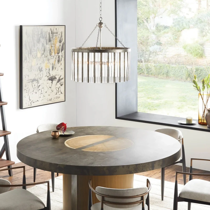 Andaluna 6 light Chandelier 24" - Image 6