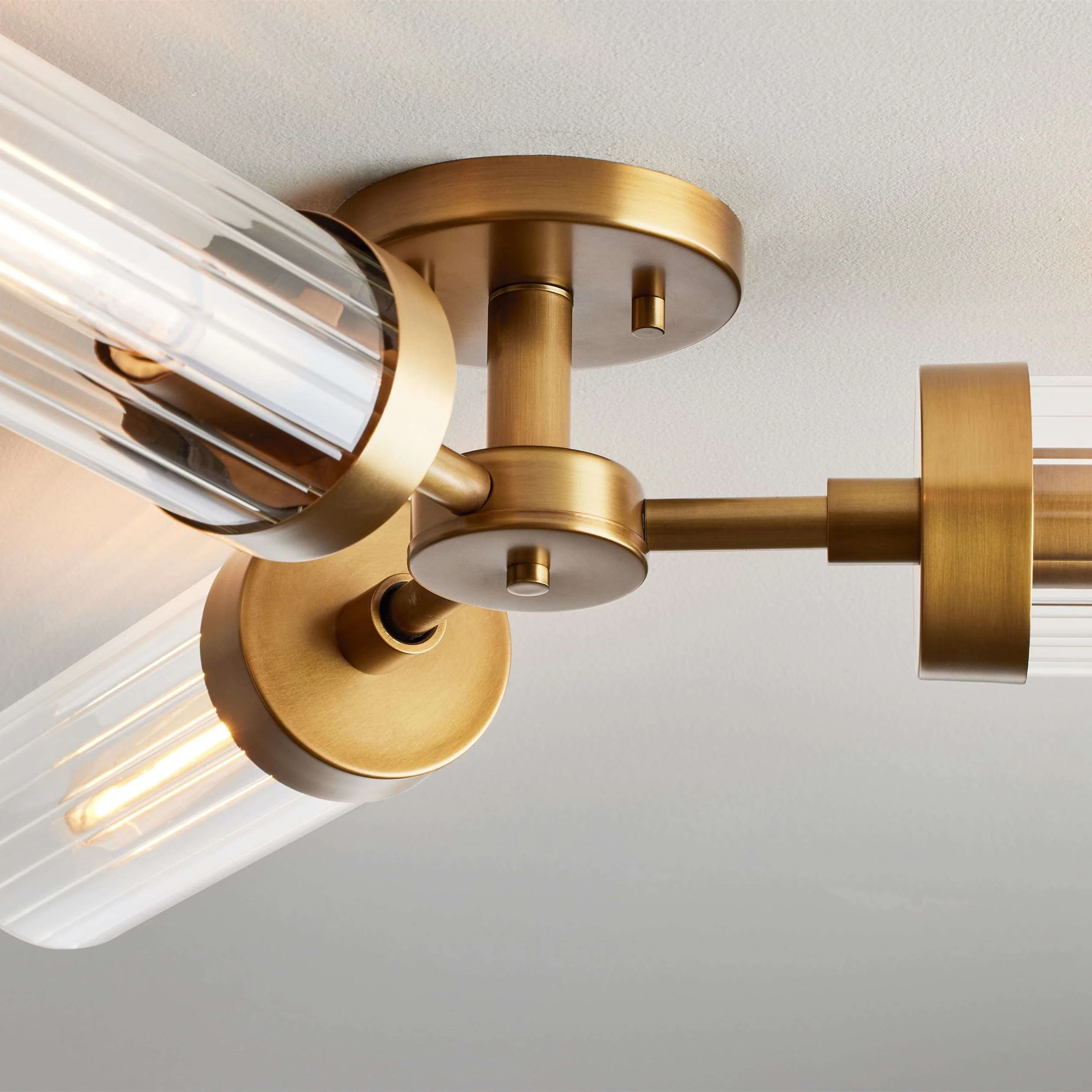 Andreas 3-Light Flushmount Ceiling Lamp - Image 3