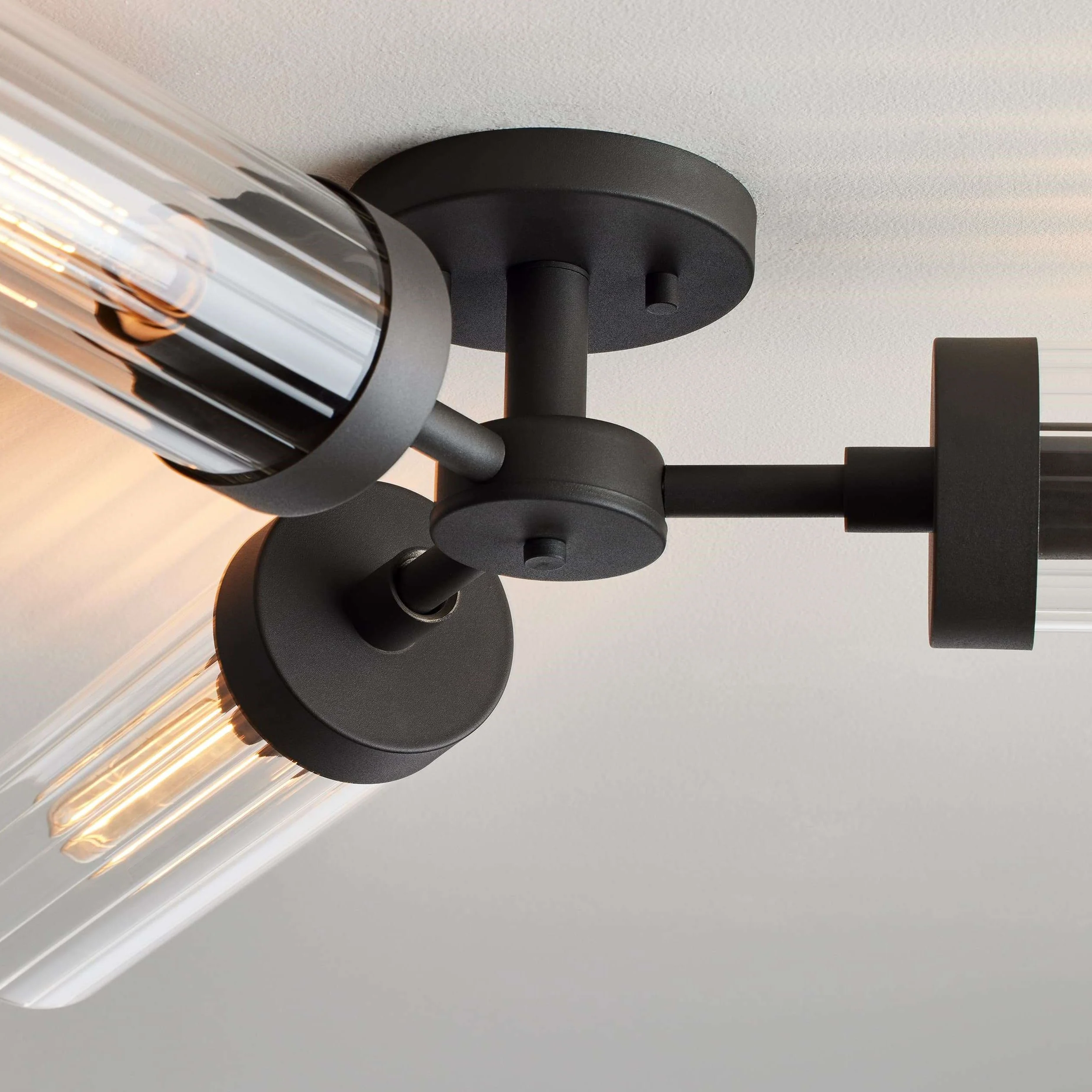 Andreas 3-Light Flushmount Ceiling Lamp - Image 4