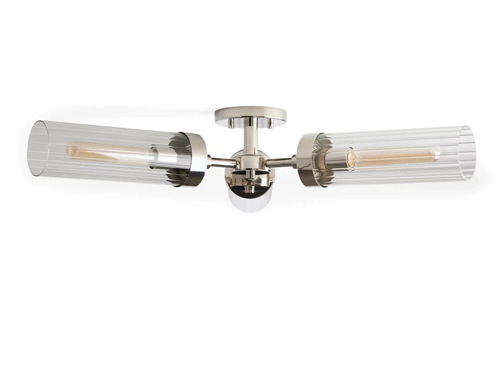 Andreas 3-Light Flushmount Ceiling Lamp - Image 5