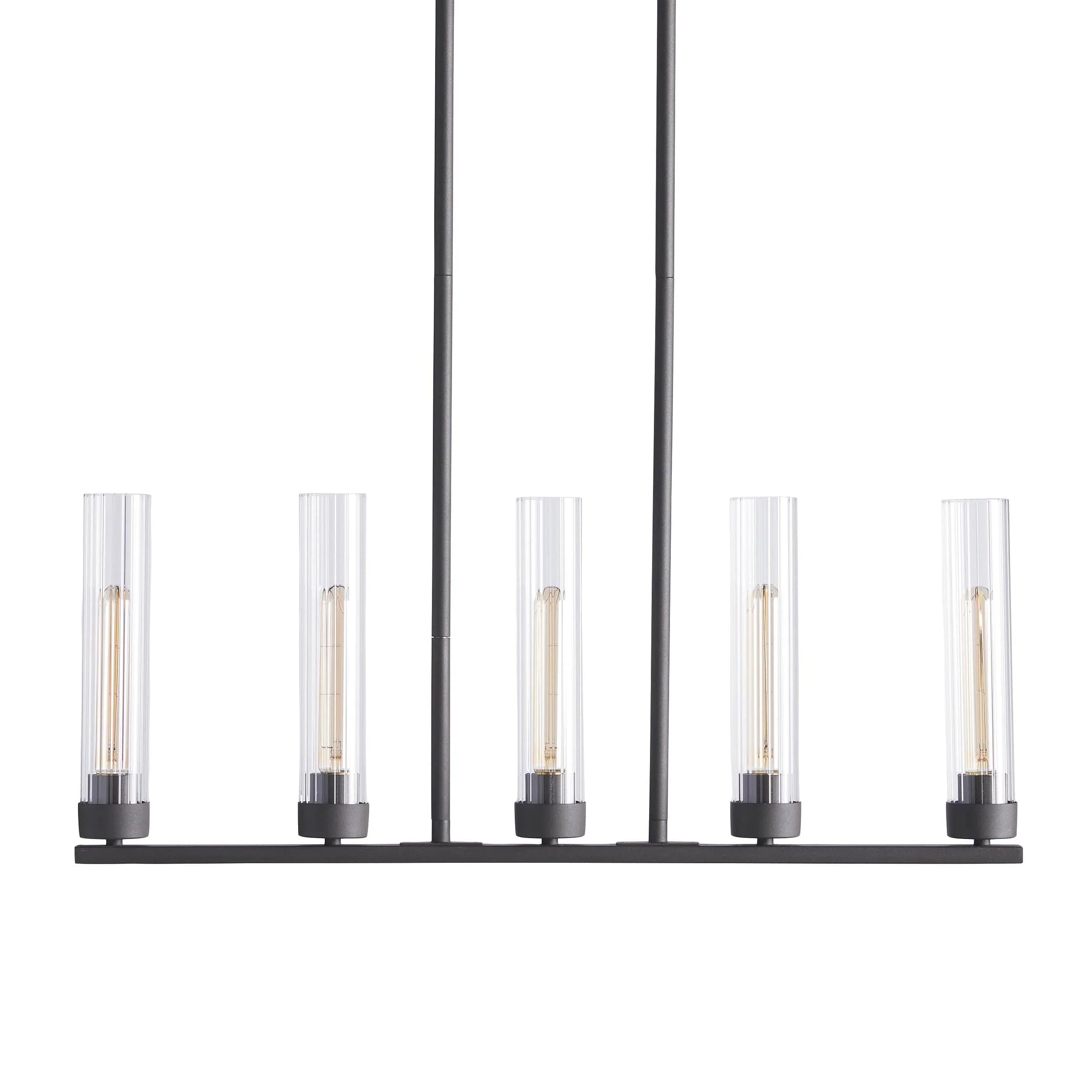 Andreas Glass Linear Chandelier Lighting - Image 14