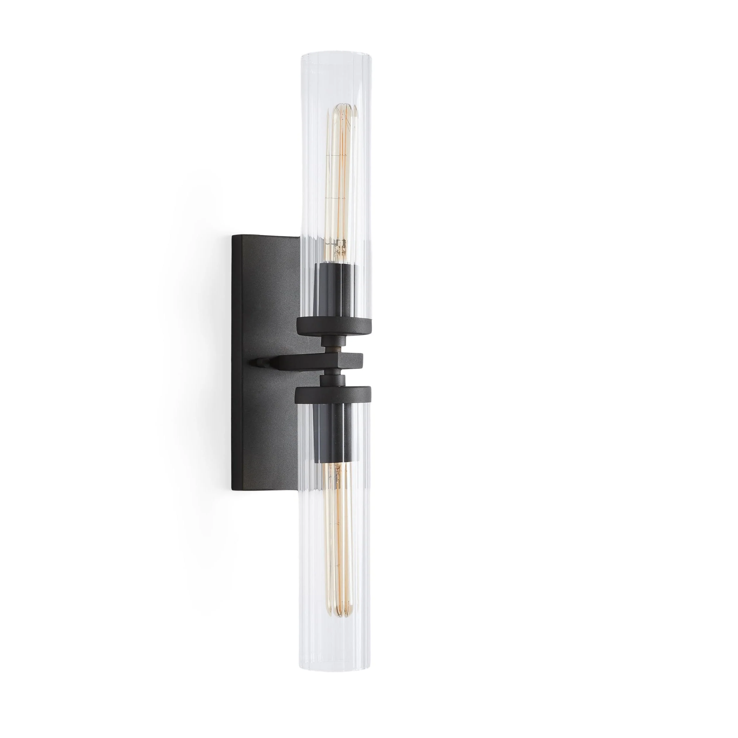 Andreas Glass Modern Wall Lamp 2 Light - Image 4