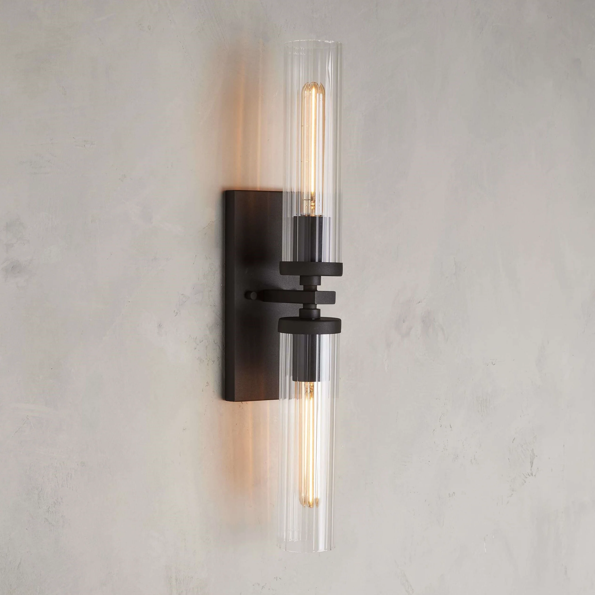 Andreas Glass Modern Wall Lamp 2 Light - Image 6