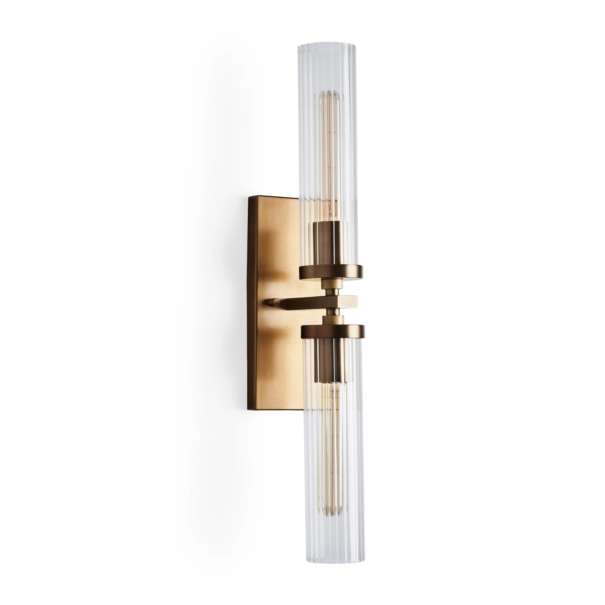 Andreas Glass Modern Wall Lamp 2 Light - Image 7