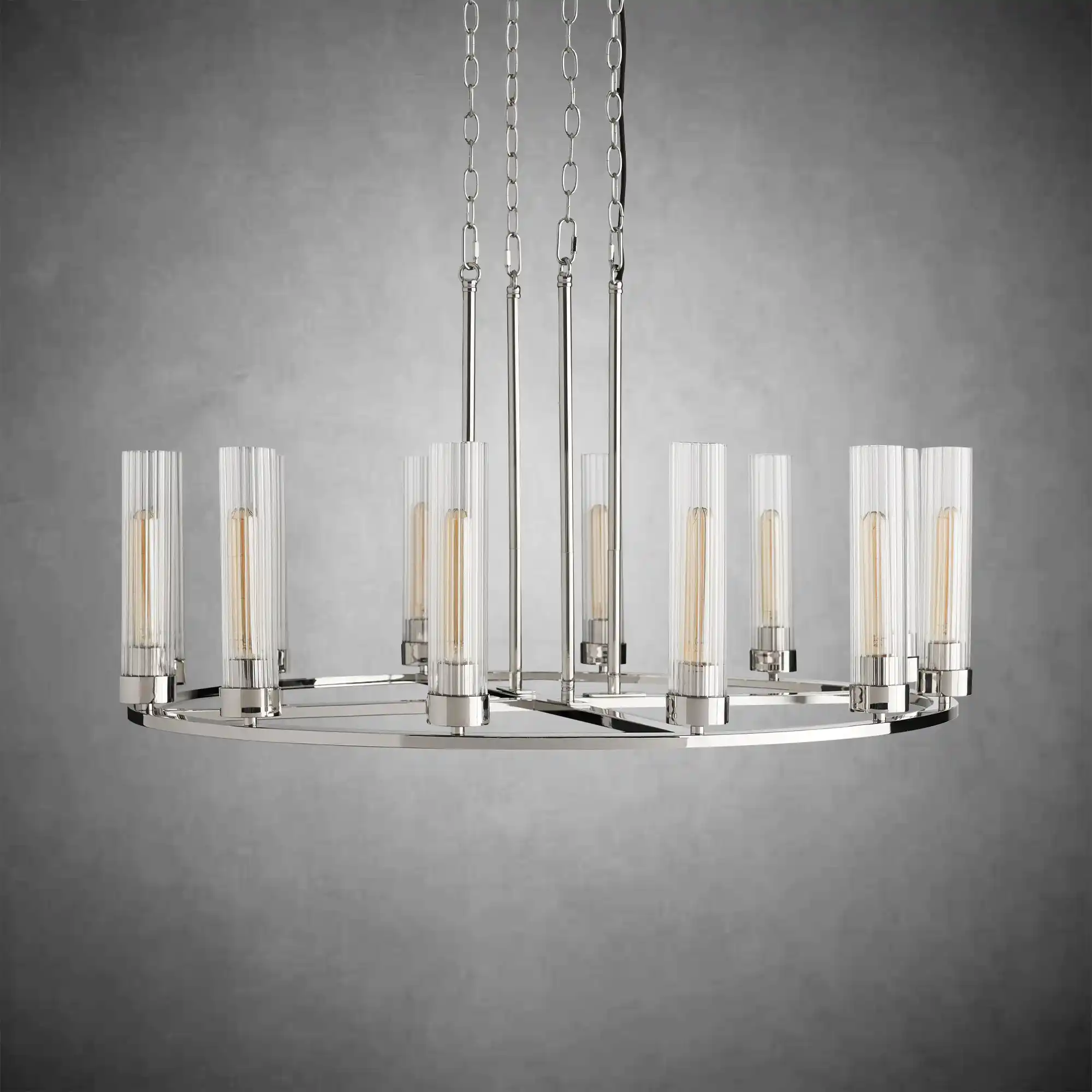 Andreas Round Glass Chandelier - Image 11
