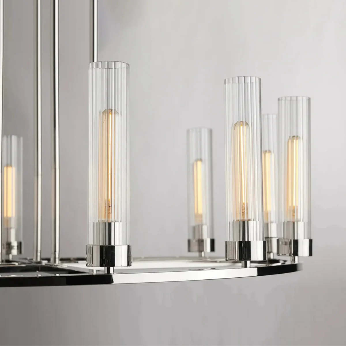 Andreas Round Glass Chandelier 30"W 40"W - Image 20