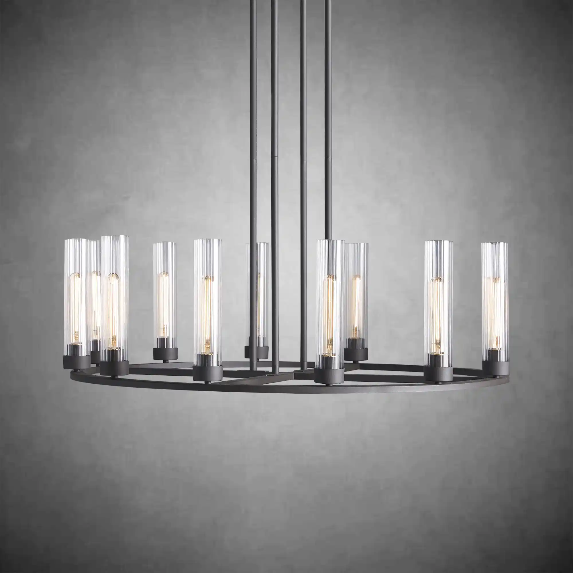 Andreas Round Glass Chandelier - Image 4