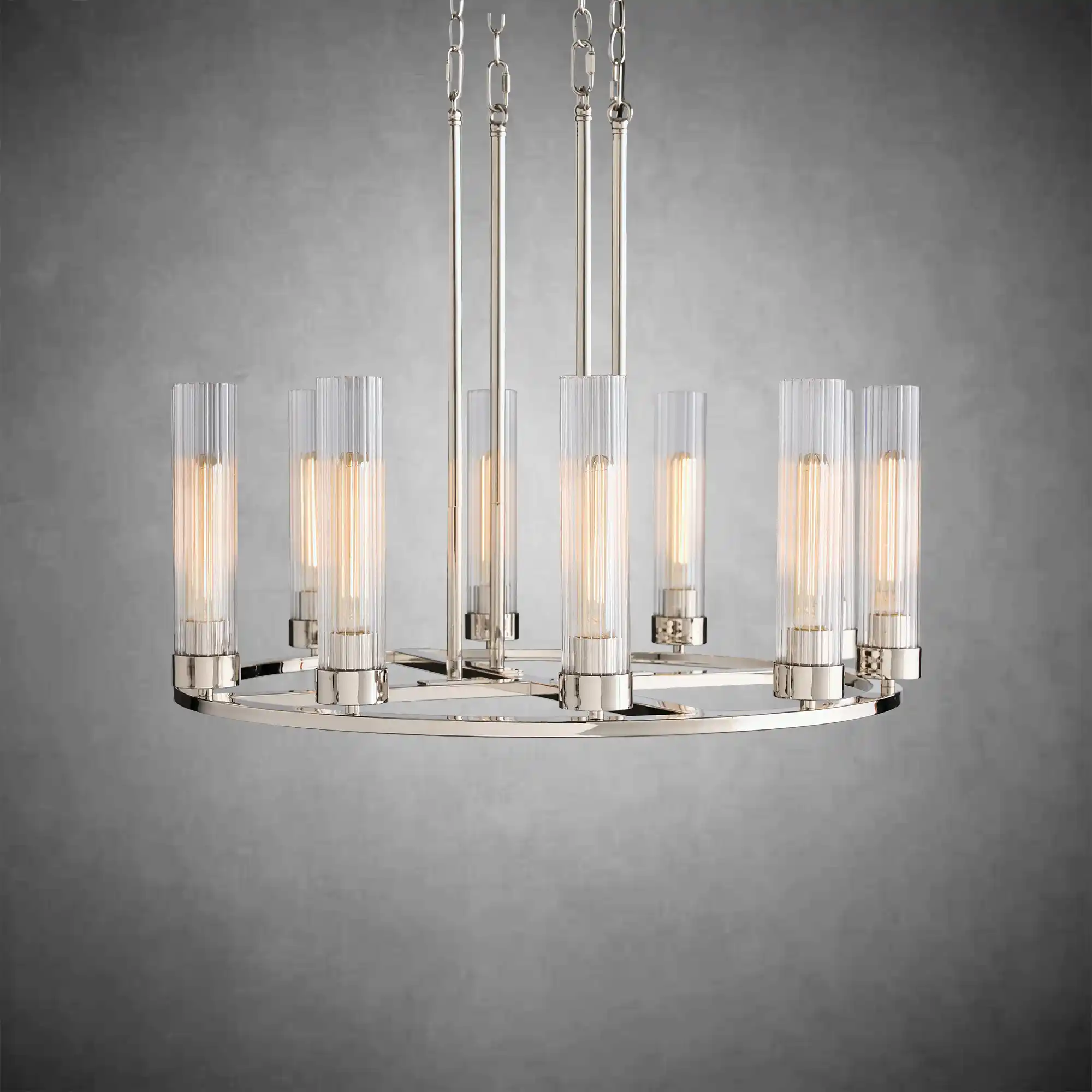 Andreas Round Glass Chandelier - Image 5
