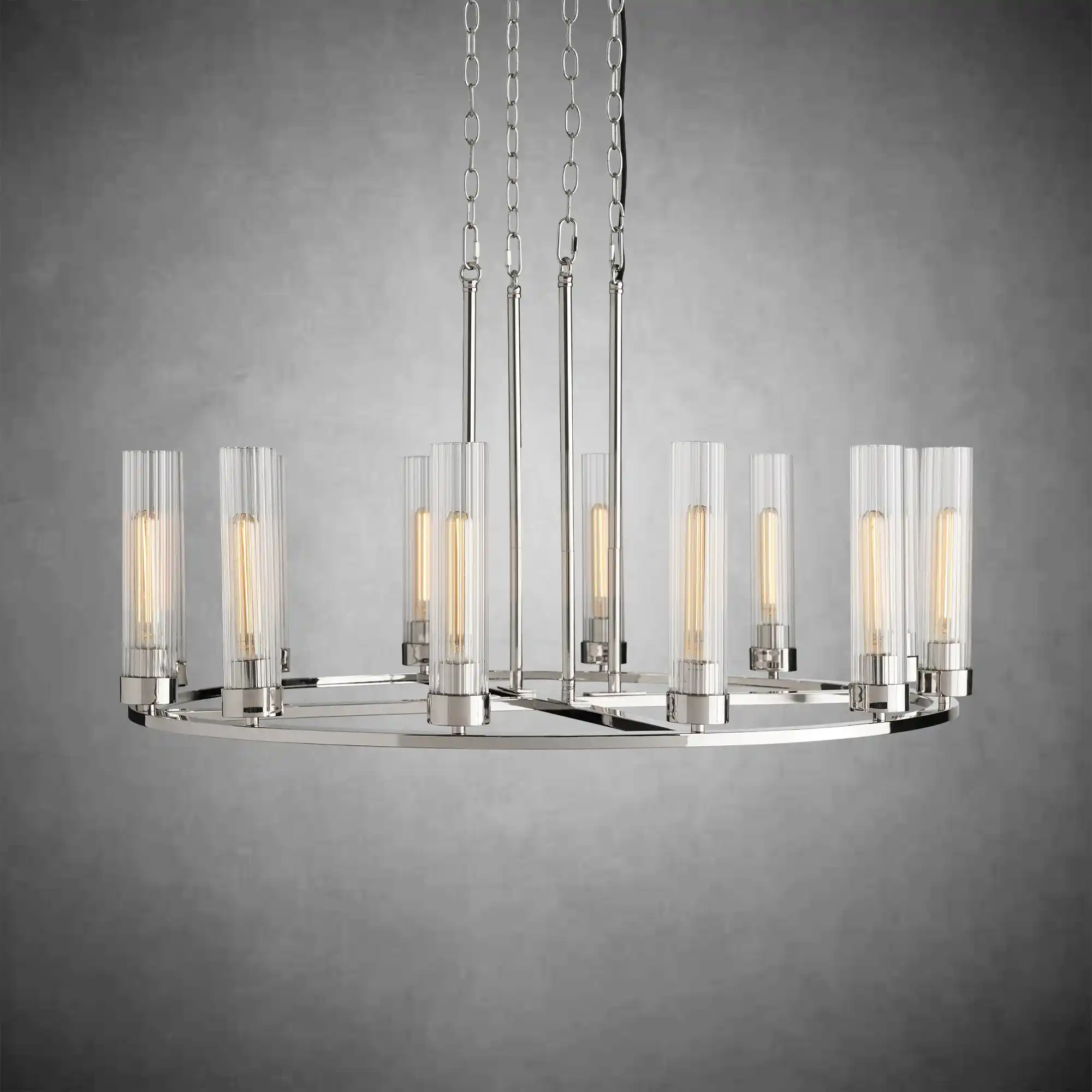 Andreas Round Glass Chandelier - Image 6