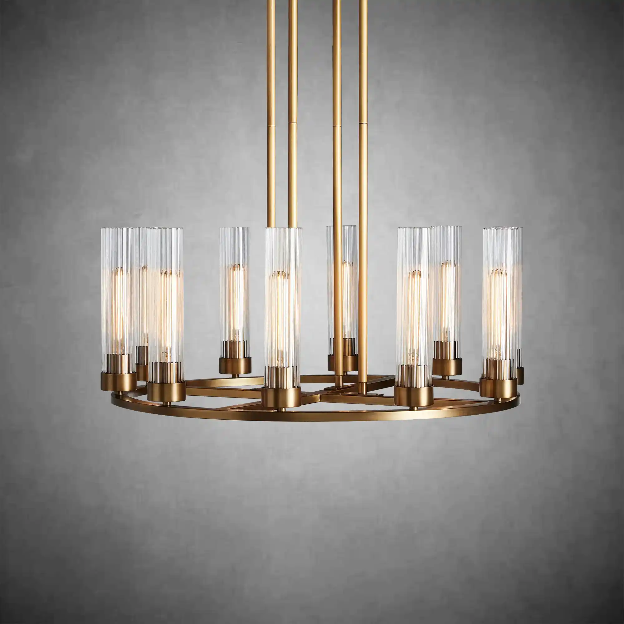 Andreas Round Glass Chandelier - Image 8