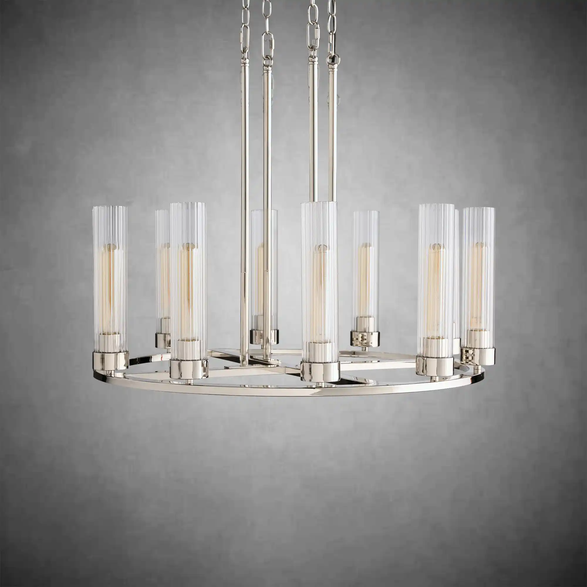 Andreas Round Glass Chandelier - Image 9