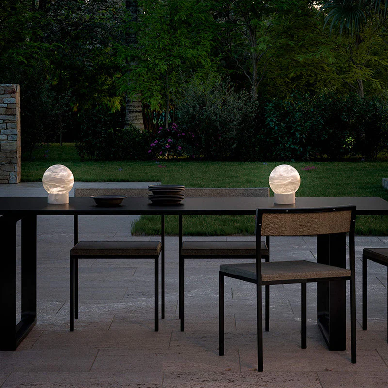 Anthea Alabaster Table Lamp, Bedside Table Lamp - Image 6