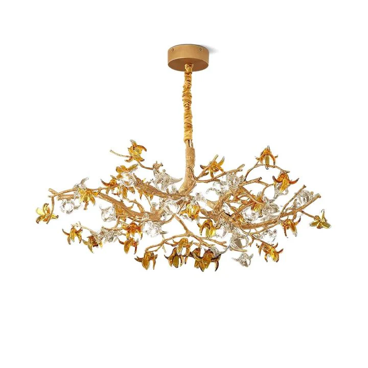 Aosta Brass Branch Chandelier - Image 3