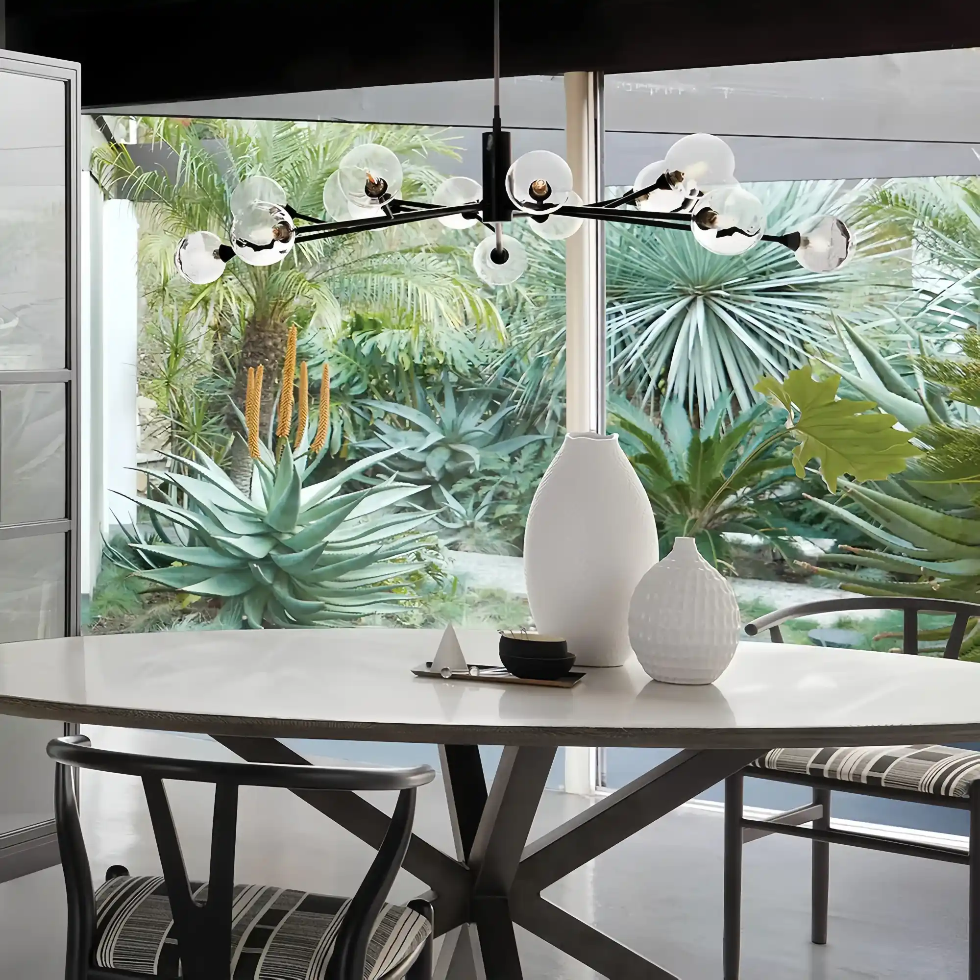 Apollo Round Chandelier 36''47''59'' - Image 11