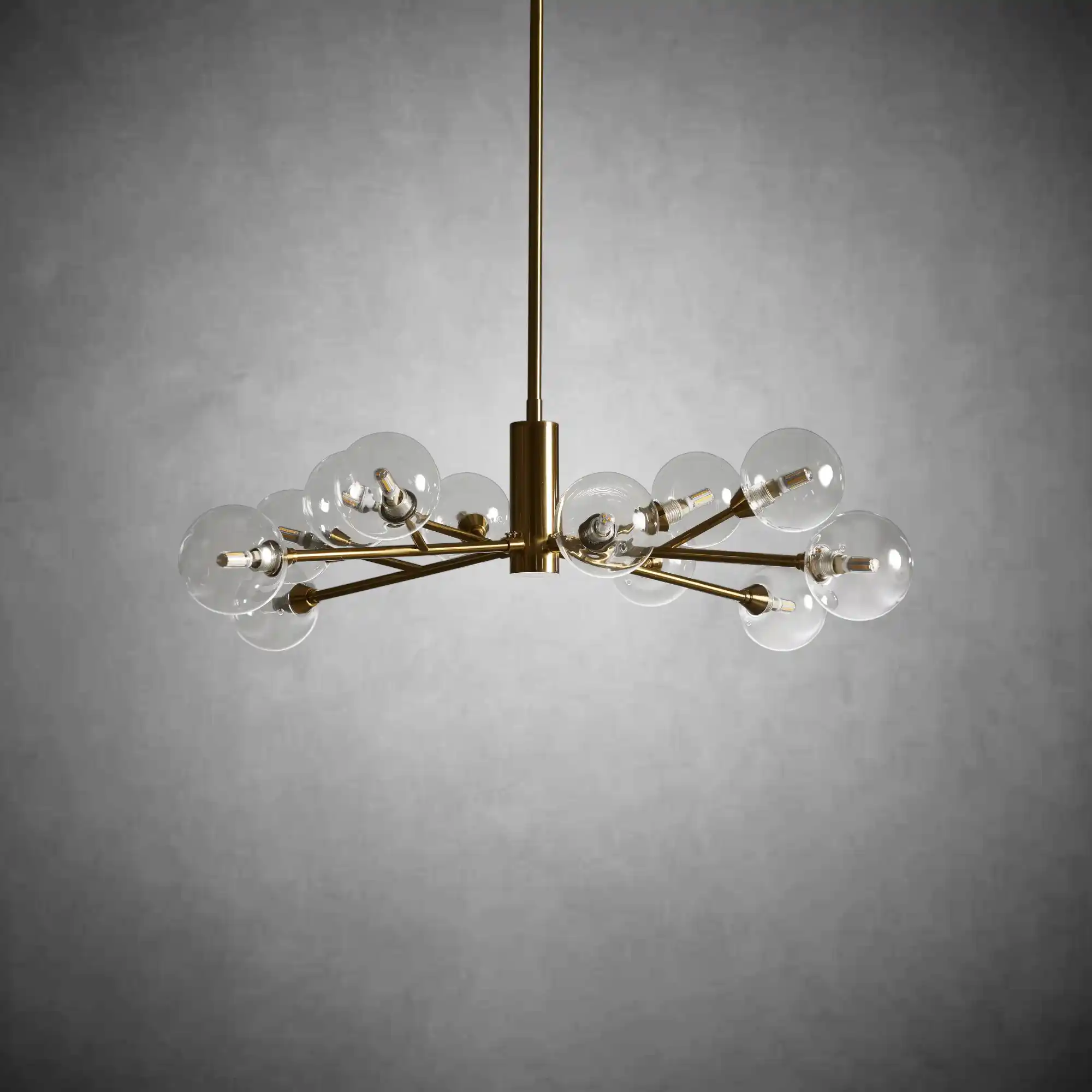 Apollo Round Chandelier 36''47''59'' - Image 3