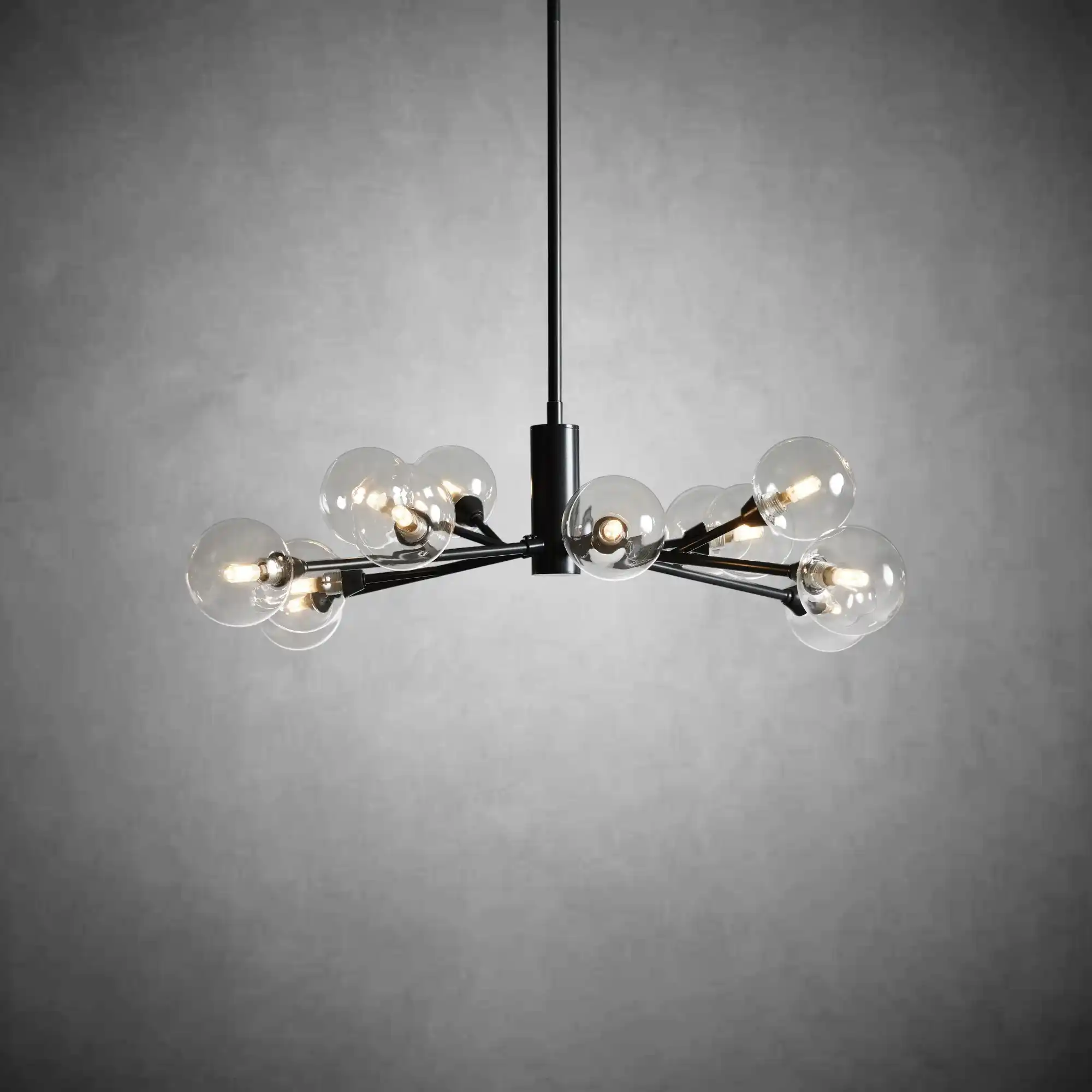Apollo Round Chandelier 36''47''59'' - Image 4