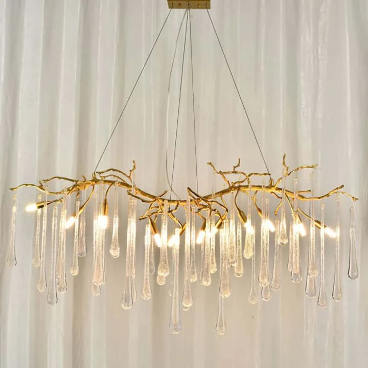 Aqua Makrama Branch Chandeliers - Image 11