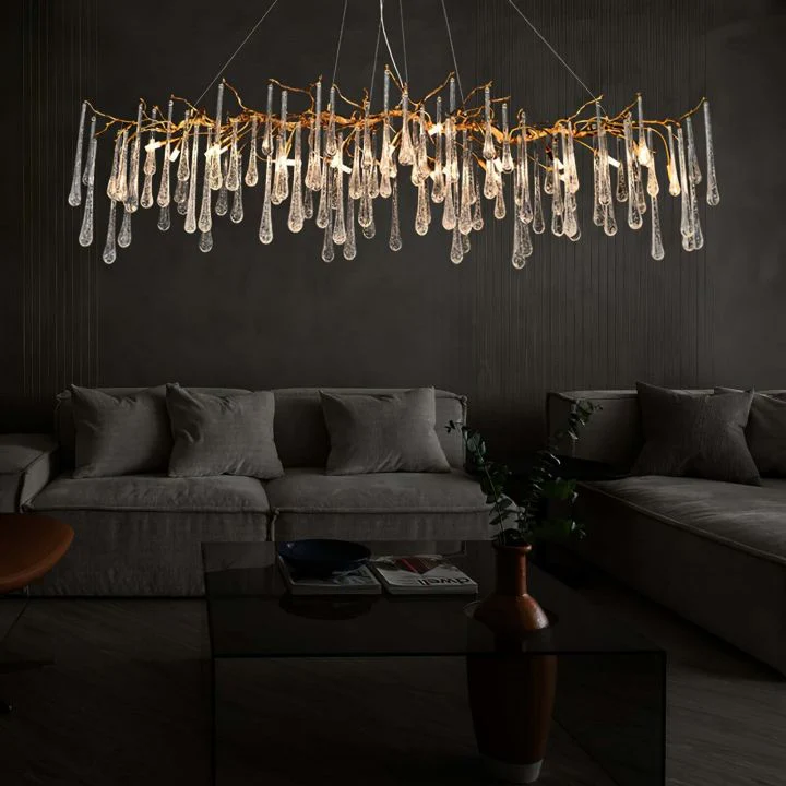 Aqua Makrama Branch Chandeliers - Image 6