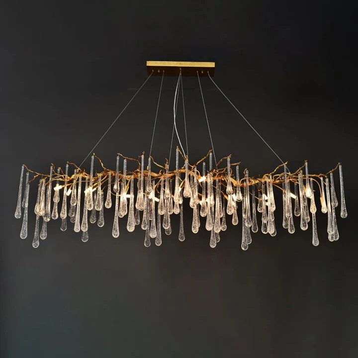 Aqua Makrama Branch Chandeliers - Image 7