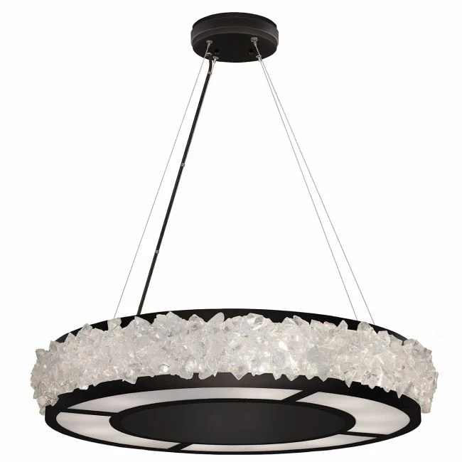 Citrine Halo Crystal Chandelier - Image 5