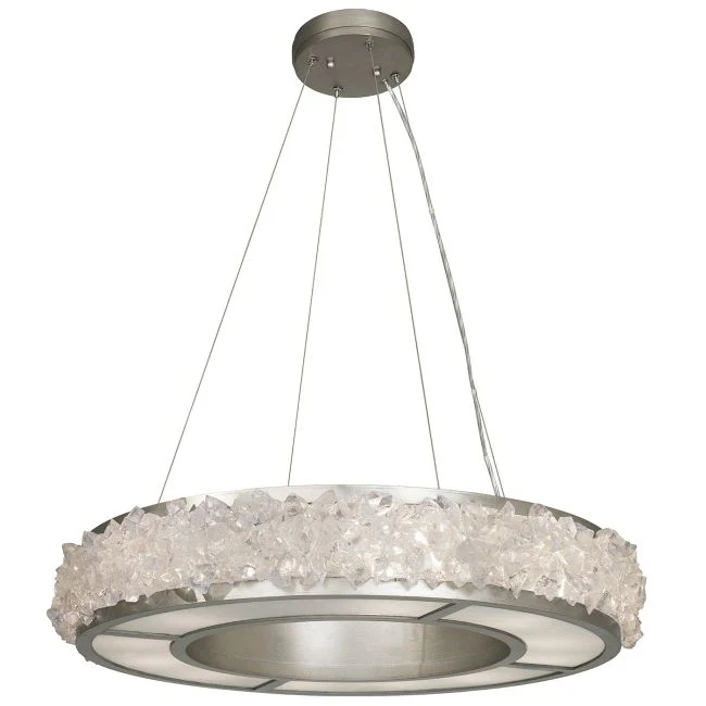 Citrine Halo Crystal Chandelier - Image 7